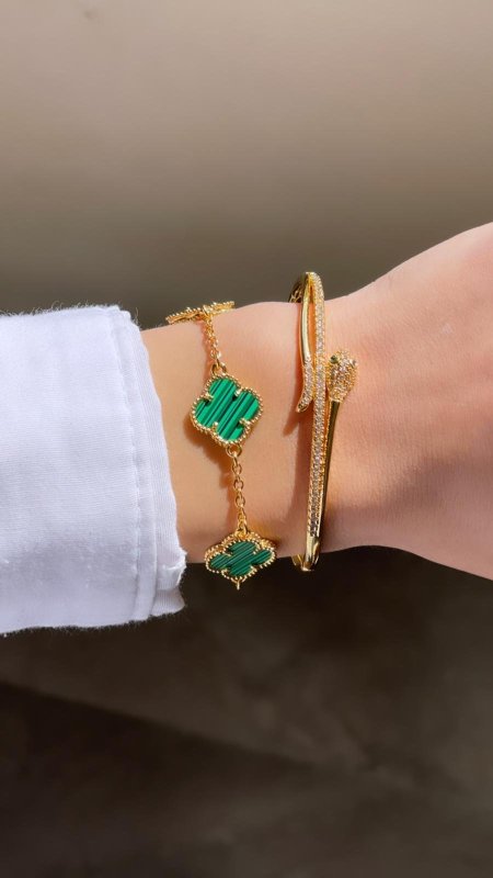 طقم van cleef + اسواره حية ✨