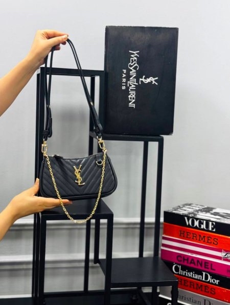 حقيبة SAINT LAURENT✨ حجم القاعدة 18 سم