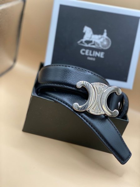 حزام Celine✨ جلد اصلي مختوم مع علبة✨