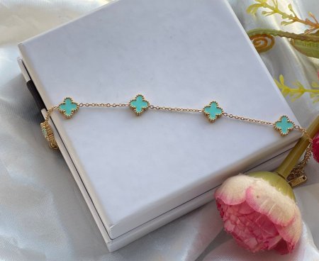 اسواره Van Cleef ازرق ذهبي