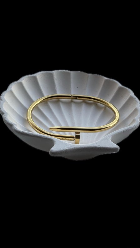 اسواره مسمار Cartier ذهبي